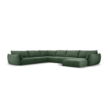 Tmavozelená rohová pohovka (ľavý roh) Vanda - Mazzini Sofas - Image 2