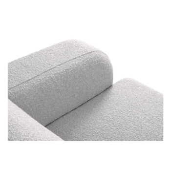 Svetlosivá rohová pohovka z textílie bouclé (ľavý roh) Molino – Micadoni Home - Image 4