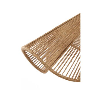 Závesné svietidlo v prírodnej farbe s tienidlom z juty ø 48 cm Fodara – Light & Living - Image 2