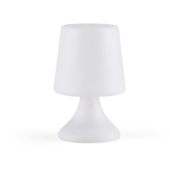 Biela LED stolová lampa na diaľkové ovládanie (výška  25,5 cm) Midnat – Villa Collection – Obrázok 5