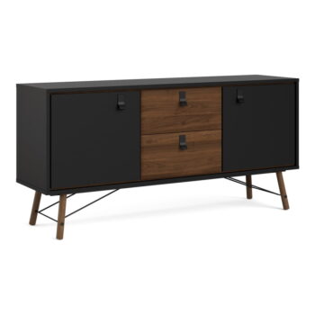 Čierna komoda Tvilum Ry, 150 x 72 cm - Image 6