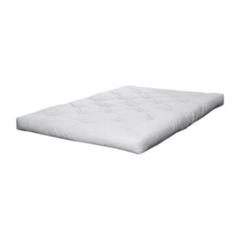 Biely mäkký futónový matrac 90x200 cm Sandwich – Karup Design
