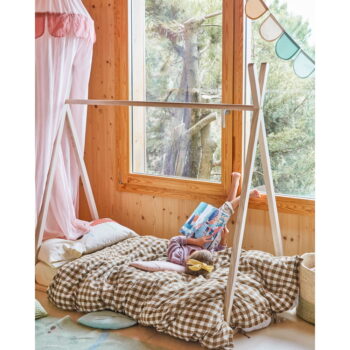 Bavlnená detská obliečka s plachtou 110x180 cm Indalina – Kave Home – Obrázok 3