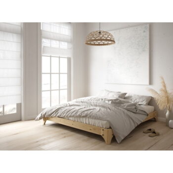 Dvojlôžková posteľ z borovicového dreva s roštom 180x200 cm Elan – Karup Design - Image 3