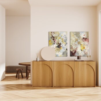 Obraz s ručne maľovanými prvkami 60x80 cm Free Play 2 – Malerifabrikken - Image 4