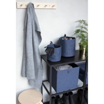 Látkový košík ø 22x22 cm Soft Storage – Bigso Box of Sweden - Image 4