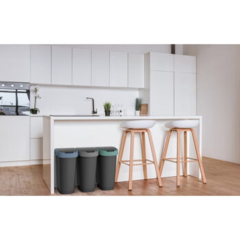 Odpadkový kôš z recyklovaného plastu 25 l Twist - Rotho - Image 7