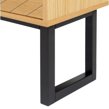 Komoda v dekore dubového dreva Woodman Camden Herringbone – Obrázok 5