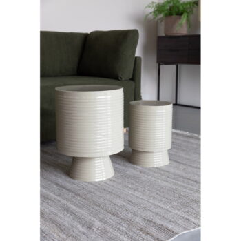 Kovový okrúhly odkladací stolík ø 35 cm Sven – White Label - Image 2