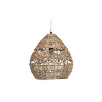 Prírodná závesná lampa WOOOD Adelaide, ø 35 cm – Obrázok 2