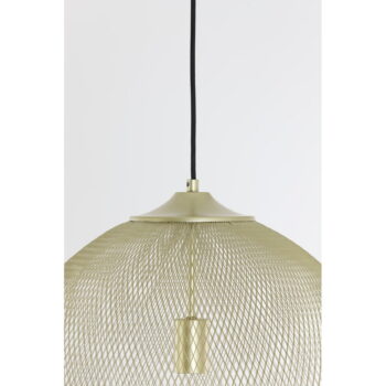 Závesné svietidlo v zlatej farbe s kovovým tienidlom ø 50 cm Moroc – Light & Living - Image 5