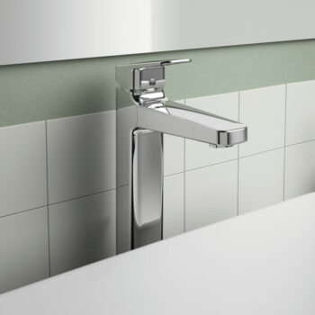 Umývadlová batéria v lesklo striebornej farbe Ceraplan – Ideal Standard - Image 3