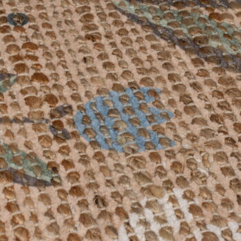 Ručne tkaný koberec s prímesou juty v prírodnej farbe 200x290 cm Ariana Jute Floral – Flair Rugs - Image 4