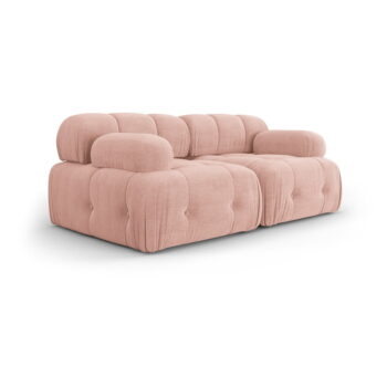 Svetloružová pohovka 192 cm Ferento – Cosmopolitan Design - Image 2