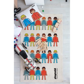 Detský koberec s prímesou bavlny 90x137 cm Invasion – Playmobil - Image 2