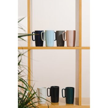 Tmavozelené kameninové hrnčeky v súprave 2 ks na espresso 80 ml Fuori – Vialli Design – Obrázok 5