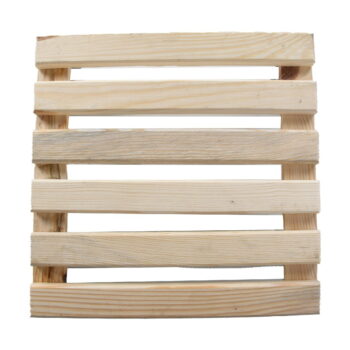 Drevená pojazdná podložka pod kvetináč Esschert Design, 29 x 29 cm – Obrázok 3