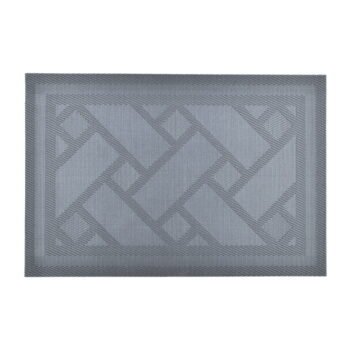 Strieborné látkové prestieranie 2 ks 30x45 cm Geom - JAHU collections