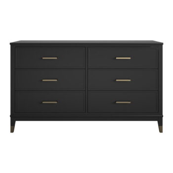 Čierna komoda CosmoLiving by Cosmopolitan Westerleigh, 144 x 85 cm - Image 9