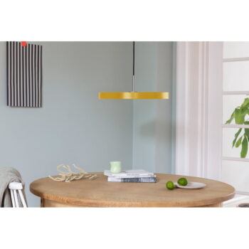 Okrovožlté LED závesné svietidlo s kovovým tienidlom ø 43 cm Asteria Medium – UMAGE - Image 2