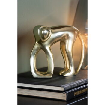 Kovová soška (výška 15 cm) Monkey – PT LIVING - Image 2
