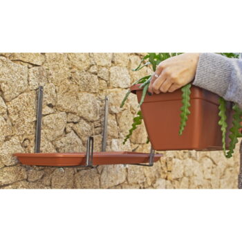 Kovové držiaky na kvetináč v súprave 2 ks (výška 21 cm) – Artevasi - Image 2