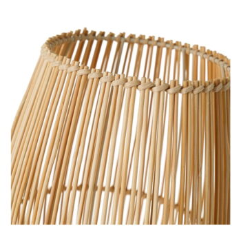 Bambusová stolová lampa v prírodnej farbe s bambusovým tienidlom (výška 29 cm) Natural Way – Casa Selección - Image 3
