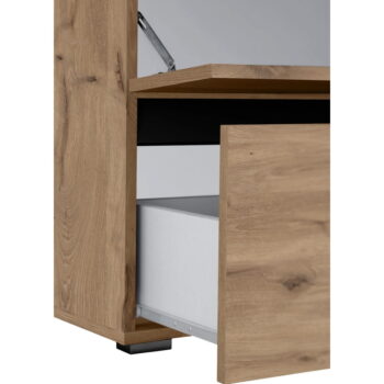 Skrinka pod umývadlo v dekore duba v prírodnej farbe 80x55 cm Wisla – Støraa - Image 8