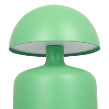 Zelená stolová lampa s kovovým tienidlom (výška 15 cm) Impetu – Leitmotiv – Obrázok 4