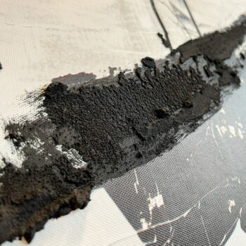 Obraz s ručne maľovanými prvkami 70x100 cm Ash – Styler – Obrázok 6