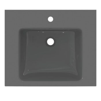 Sivé keramické umývadlo 61x51 cm i.Life B – Ideal Standard - Image 2