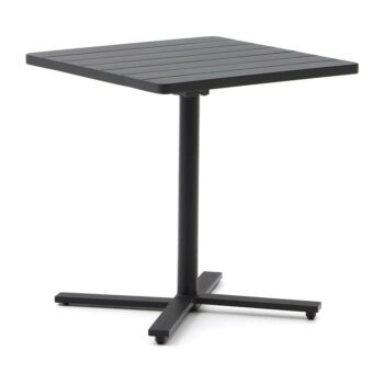 Kovový záhradný jedálenský stôl 70x70 cm Torreta – Kave Home - Image 2