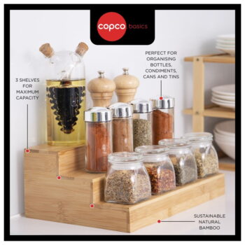 Bambusový organizér na koreničky Copco - Kitchen Craft - Image 8