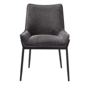 Tmavosivá jedálenská stolička Calgary – Unique Furniture – Obrázok 2