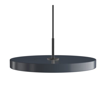 Antracitovosivé LED závesné svietidlo s kovovým tienidlom ø 43 cm Asteria Medium – UMAGE