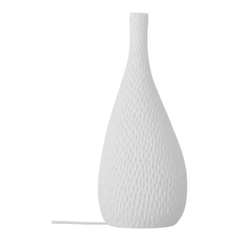 Biela stolová lampa (výška 32 cm) Pela – Bloomingville