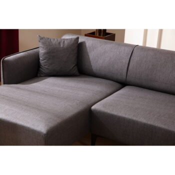 Tmavosivá rohová pohovka  Belissimo, ľavý roh – Balcab Home - Image 7