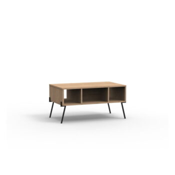 Konferenčný stolík v dekore duba v prírodnej farbe 60x100 cm Evan – Marckeric - Image 2