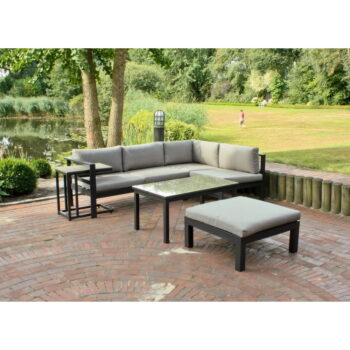 Záhradná súprava rohovej pohovky a stolíkov Garden Pleasure Miranda – Obrázok 2