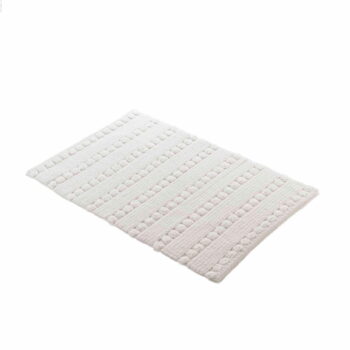 Biela kúpeľňová predložka 50x80 cm Cleonis – douceur d'intérieur – Obrázok 3