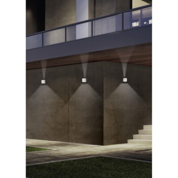 LED vonkajšie svietidlo (výška 8 cm) Adaja – Trio - Image 3