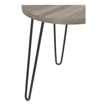 Hnedosivý odkladací stolík Støraa Owen, ø 50 cm - Image 4