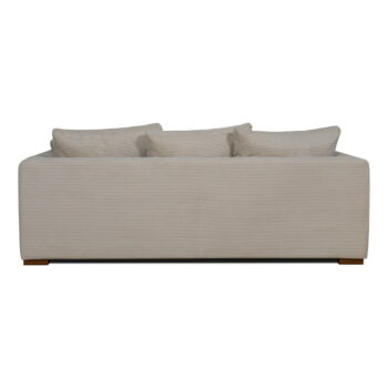 Béžová menčestrová pohovka 175 cm Comfy – Scandic - Image 4