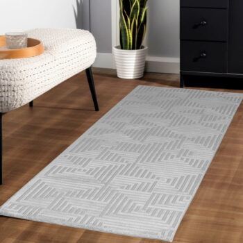 Svetlosivý behúň 80x250 cm Sahara – Ayyildiz Carpets - Image 2