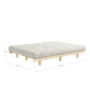 Variabilná pohovka Karup Design Lean Raw Beige - Image 4