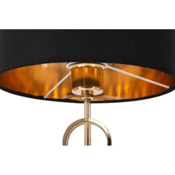 Stolová lampa v čierno-zlatej farbe Mauro Ferretti Glam Rings, výška 54,5 cm – Obrázok 5