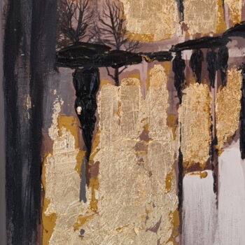Ručne maľovaný obraz 70x100 cm – Wallity - Image 3