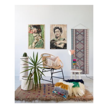 Drevená ceduľa 40x60 cm Frida Coeur – Madre Selva - Image 2