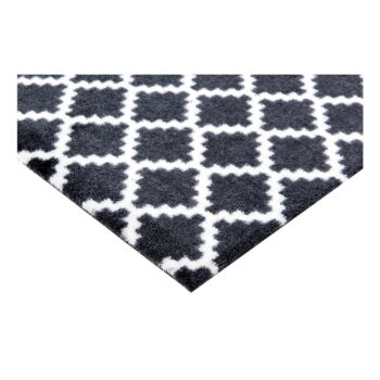 Čierno-biela rohožka Zala Living Elegance, 50 × 70 cm – Obrázok 2