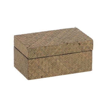 Hnedé dekoratívne úložné boxy v súprave 2 ks 25x15x12 cm – Ixia - Image 5